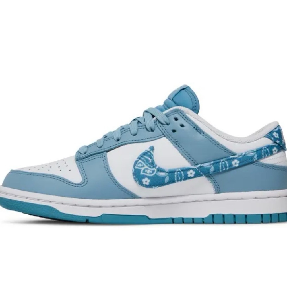 Nike Blue Paisley Dunks